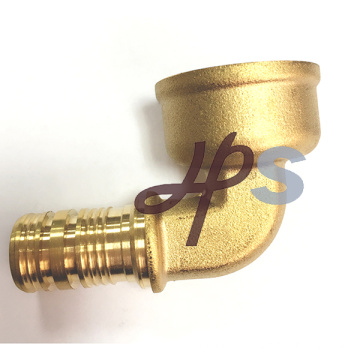 Codo de bronce de la forja pex fitting exportador